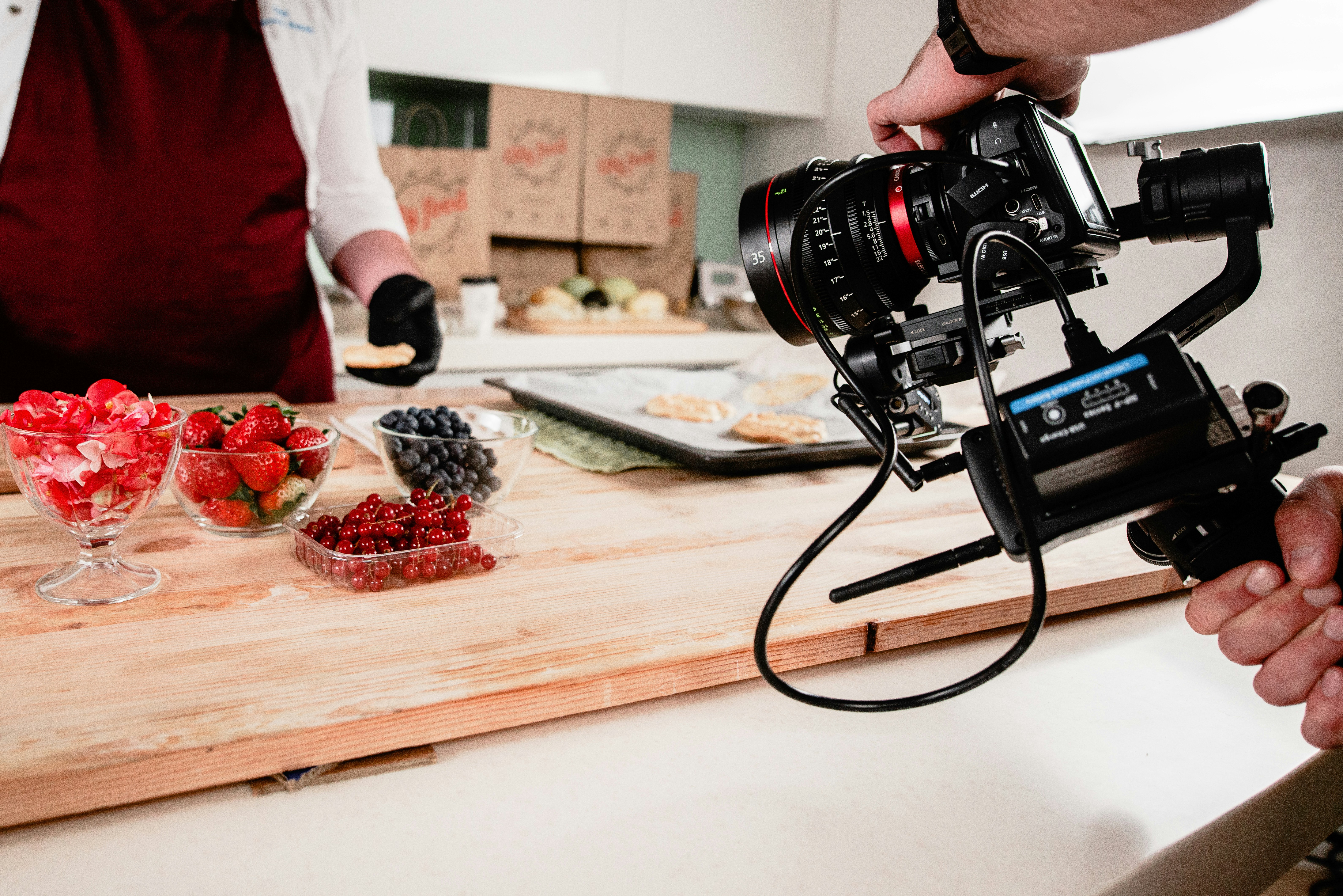 Image culinaire macro